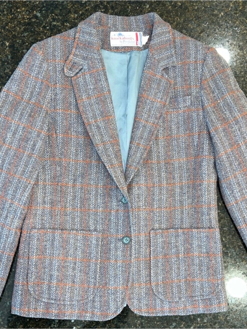Knockabouts by Pendleton Wool Blazer Jacket Women Vintage EUC - Picture 2 of 10